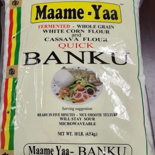 Banku Mix Fufu 10#.