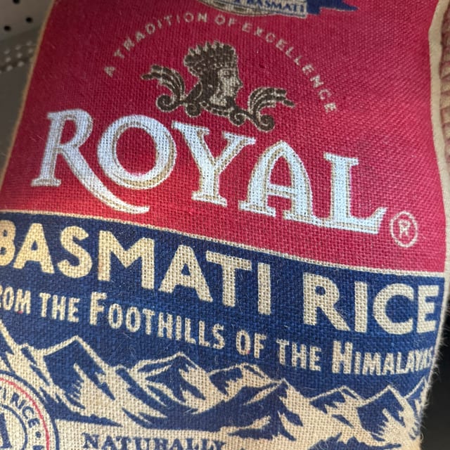Basmati Rice.