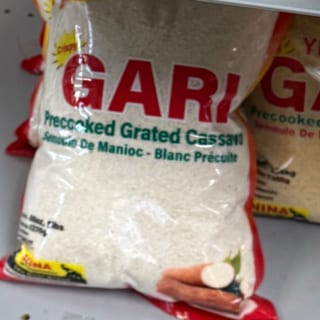 Gari Flour Fufu Bag Uncooked