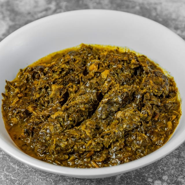 Pondu / Cassava Leaves.